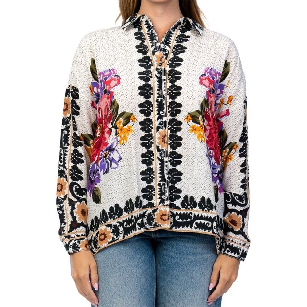 Tolani Womens  Kennedy Top, Multi